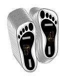 60 Pairs Disposable Black Tanning Feet Pads - Sunless Airbrush Spray Tent Foot Protection - Buy Online on GoSupps.com