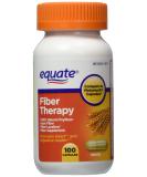 Equate Fiber Therapy 100 Capsules - Compare to Metamucil - For Regularity Supplement - Buy Online on GoSupps.com