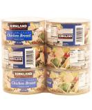 Kirkland Signature Premium Chunk Chicken Breast Packed in Water, 12.5 Ounce, 6 Count 12.5 Ounce (Pack of 6) - Buy Online on GoSupps.com