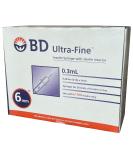 Buy BD Ultra-Fine Insulin Syringes 31G 3/10cc 6mm - 90/bx | Fast International Shipping - Buy Online on GoSupps.com