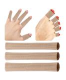 Buy Sibba 3-Piece Gel Toe Pillow Tubes | Breathable Toe Protectors & Cushions for Pain Relief | Sizes S M L | Chicken Eye Relief Skin Tone Options - Buy Online on GoSupps.com