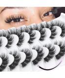 Geeneiya 3D Mink Wispy False Eyelashes - Natural Cat Eye Lashes with CC Curl Effect - Buy Online on GoSupps.com