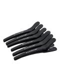 Black Carbon Hair Clips - 6 Piece Set for Hairdressers | 12 cm Professional Hair Styling Tool - Buy Online on GoSupps.com