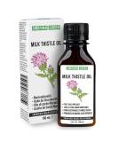Siberian Milk Thistle Oil Extra Virgin Cold Pressed 100ml | Raw & Unrefined - Best for Health & Wellness - Buy Online on GoSupps.com