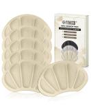 6 Premium Heel Cushions - Protective Shoe Inserts for Men & Women - Brown Heel Pillows & Boot Fillers - Buy Online on GoSupps.com