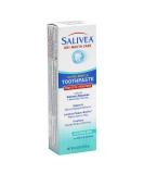 SALIVEA Dry Mouth Toothpaste - Soothing Mint with Natural Enzymes | Paraben-Free Gentle Care for Dry Mouth | 4.3 oz Tube - Buy Online on GoSupps.com