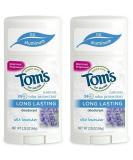 Tom's of Maine Lavender Deodorant Stick 2.25 Oz (Pack of 2) - Natural & Long-Lasting - Buy Online on GoSupps.com