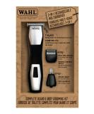Wahl Canada Complete Beard & Body Grooming Kit - 3-in-1 Rechargeable Trimmer with T-Blade Guides | Men's Grooming - Model 3286 - Buy Online on GoSupps.com
