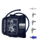 Pediatric Blood Pressure Cuff 6.7-8.7 cm | Small Child & Women Replacement BP Cuff with 5 Connectors - Compatible with Most Monitors - Buy Online on GoSupps.com