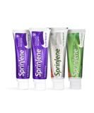 SprinJene Natural Fluoride Toothpaste for Adults - Fight Gingivitis & Tartar with Black Seed Oil Zinc Xylitol & Acacia Gum - Best White & Health Boost Formula - Buy Online on GoSupps.com