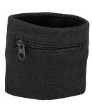 Unisex Zipper Bracelet for Storage | Black Sport Wrist Wallet for Fitness & Running | Coin & Key Pocket - Buy Online on GoSupps.com
