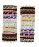 SWIHAITI 52Pcs Boho Hair Ties Bracelets | Elastic Bands for Women Girls with Thick, Heavy, and Curly Hair - Buy Online on GoSupps.com