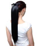 Wig Me Up C9429-1 Black Braid Ponytail Hair Extension - 60cm Smooth Fastening with Ribbon & Bracket | International Shipping Available - Buy Online on GoSupps.com
