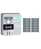 Wilkinson Sword Quattro Essential 12 Razor Blades - Letterbox Compatible 12 Pack for Smooth Shaving | International Shipping Available - Buy Online on GoSupps.com