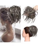 Shop SEGO Hair Part Hair Tie | Curly Hair Extension Updo | Wavy 45g Dark Brown & Blonde #6AH613 - Buy Online on GoSupps.com