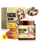 Whipped Beef Tallow & Honey Balm - Grass Fed Face Cream | Tallow Moisturizer for Skin (1PC) - Shop Now - Buy Online on GoSupps.com