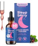 SleepBerry Melatonin for Kids with Elderberry - Liquid Melatonin for Kids Sleep Support - Natural Children Melatonin Liquid with Vitamin D - Melatonin for Kids Liquid - Toddler Melatonin 60 Servings SleepBerry 2 Fl Oz (Pac - Buy Online on GoSupps.com