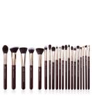 Jessup 20pcs Zinfandel T281 Makeup Brush Set - Professional Soft Natural Bristle for Foundation, Eyeshadow, Blush, and Concealer - Buy Online on GoSupps.com
