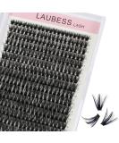 LAUBESS Individual Eyelash Clusters 300 Pcs | False Lashes Extension Kit | 50D-0.07C Mix 8-15mm - Buy Online on GoSupps.com