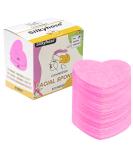 Buy 60-Count Pink Heart Shape Facial Sponges - 100% Natural Cosmetic Sponges for Cleansing & Exfoliating | International Shipping - Buy Online on GoSupps.com