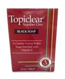 Topiclear Number One Black Soap 3.5Oz - Best Natural Skin Care for All Skin Types | Buy Internationally - Buy Online on GoSupps.com