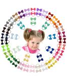 Midodo 80pcs Elastic Hair Loops for Baby Girls - Grosgrain Ponytail Holders & Headbands for Toddlers - Buy Online on GoSupps.com