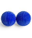 2x DBT Skills Hedgehog Ball - Magnetic High Stress Acupressure Ball for Stress Relief Massage & Enhanced Mobility - Blue Matt 47mm - Buy Online on GoSupps.com