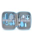 11-Piece Portable Baby Care Set | Newborn Accessories for Boys & Girls | Hairbrush Nail Clipper & Nasal Aspirator - Buy Online on GoSupps.com