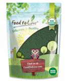 Organic Chlorella Powder 2 Pounds - Non-GMO, Kosher, Raw Green Algae Superfood - Buy Online on GoSupps.com