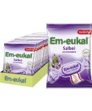 Buy EM-e-e-owl Sage Cough Candy 75g | Herbal & Aromatic - High-Quality Essential Oils & Vitamin C - 20 Pack - Buy Online on GoSupps.com