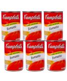 Campbell's Less Sodium Tomato Soup 10.75oz Condensed Can - Pack of 6 - Buy Online on GoSupps.com