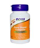Now Foods Dairy Digest Complete 90 Veg Capsules - Buy Online on GoSupps.com
