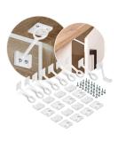 REER Cabinet & Drawer Protection - Child Locking Easy Installation 8 Pieces - DIN EN 16948:2017 Compliance for Safe Home - Buy Online on GoSupps.com