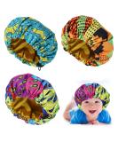 Prasacco Kids Satin Bonnet Set - Soft Silk Night Hats for Natural Hair, Girls Boys, Teens, Toddlers & Babies - Buy Online on GoSupps.com