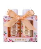 Accentra Women's Shower Set Gift Box - Honey Jasmine Care Set with Shower Gel & Body Lotion | Perfect for Valentine's Day Mother's Day & Christmas - Buy Online on GoSupps.com