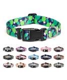 Buy Mercano Adjustable Dog Collar - Soft Nylon Comfortable & Stylish for Small & Medium Dogs (M Cactus) - Durable Patterned Design - Buy Online on GoSupps.com