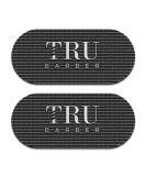 TRU BARBER Hair Grippers - Salon and Barber Clips for Styling, Cutting, and Coloring - Nonslip Hair Holder for Men and Women (Black/White) - Buy Online on GoSupps.com