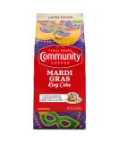 Community Coffee Mardi Gras King Cake Flavored 12 oz Medium Roast Ground Coffee - 1 Bag - Buy Online on GoSupps.com