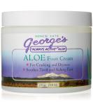 Georges Aloe Foot Cream 4 oz - Best Soothing Moisturizer for Healthy Feet | Buy Internationally - Buy Online on GoSupps.com