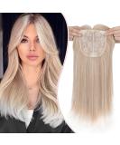 S-Noilite 18 inch Hair Topper for Thinning Hair - Big Base Topper for Hair Loss - Clip in Hair Extensions Wigs Fringe Pieces - 27MT60/60A - Buy Online on GoSupps.com