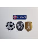 2018 UEFA Champions League Real Madrid Set Soccer Patch Trophy Bale Benzema Hazard - Official Respect Patch Included - Buy Online on GoSupps.com