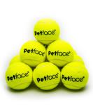 Petface Super Tennis Balls For Dogs Throw and Fetch Outdoor Exercise 12 Pack Ball 12 Pack - Buy Online on GoSupps.com