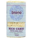 Biona Organic Salted Rice Cakes 100g - Pack of 1 - Buy Online on GoSupps.com