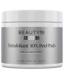 BeautyRx Advanced Exfoliating Therapy Pads - 10% Glycolic Acid - At Home Chemical Peel - 50 Pads - International Shipping Available - Buy Online on GoSupps.com