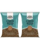 Carom Seeds 2x100g Ajwain Seeds Caraway seeds - Finest Premium Quality | 100% All Natural | No additives Ajwain Caraway Seeds 2x100g - Buy Online on GoSupps.com