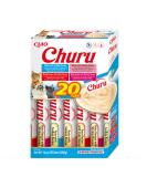 Inaba Churu Puree Multipack 20 Tubes (5x Tuna & Salmon 5x Tuna & Shrimp 5x Tuna & Scallops 5x Tuna & Crab) | Gourmet Cat Treats - 280g - Buy Online on GoSupps.com
