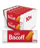 Lotus Biscoff |Original caramelized biscuit |Unique crispy tasteVegan |No addition of flavors or dyes |10 x 250g |2.5 kg 250 g (10 pack) - Buy Online on GoSupps.com