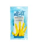 Elliott Latex Washing Up Gloves - Large Size with Long Cuff and Breathable Lining - Buy Online on GoSupps.com