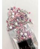 Edible Fizz Pop Sprinkles Luxury Mix 45g Cupcake Cake Decoration Purple Sprinkles Cake Sprinkles Mix Pink Sprinkles Silver Sprinkles - Buy Online on GoSupps.com