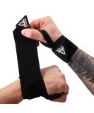 Pullup & Dip Calisthenics Wrist Wraps for more stability & safety in training wrist bandages for calisthenics strength training gymnastics & fitness wrist support for women and men black - Buy Online on GoSupps.com